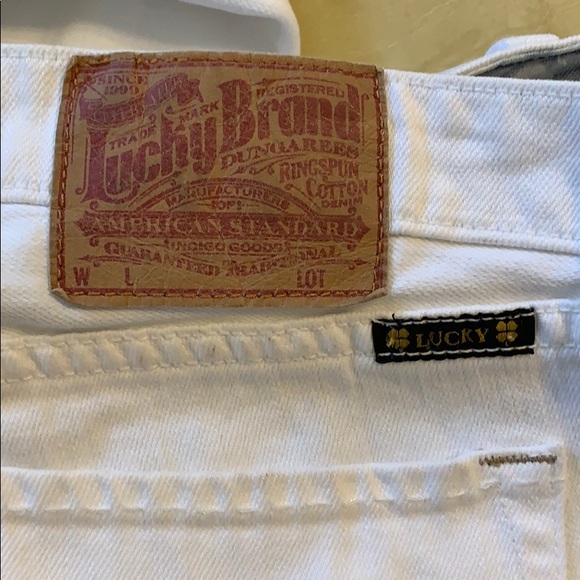 Lucky Brand Distressed Patchwork Ankle Jeans - Picture 8 of 8